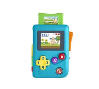 Fisher-Price Lil' Gamer HXC32 - Consola de juegos falsa con luces y música para bebés a partir de 6 meses, versión multilingüe