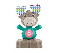 Fisher-Price Linkimals Alce Musical, Juguete para bebé, Producto en Portugués (Mattel GRB27)