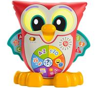 Fisher-Price Linkimals Light and Learning Búho - Edición Holandesa interactiva, Musical, Juguete Educativo con luz y Sonido, para niños pequeños a Partir de 18 Meses, HJN62
