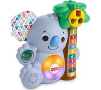 Fisher-Price Linkimals Nicolas GRG69 - Juguete de Koala, de Aprendizaje, Interactivo, con Sonido y Luces, versión Francesa, a Partir de 9 Meses de Edad