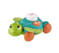 Fisher-Price Linkimals Tortuga Sienta y gatea, Juguete para bebés con Luces y Sonidos +9 Meses (Mattel GXK31)