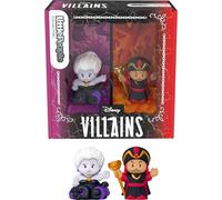 Fisher-Price Little People Collector Disney Villains Jafar & Ursula - Juego de edición especial para fanáticos, 2 figuras de personajes en un paquete de exhibición