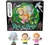 Fisher Price - Little People Collector: Rick and Morty - Juego de figuras de 3 piezas