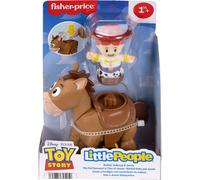 Little People Toy Story Jessie y Bullseye con Movimiento de Cabeza para Niños y Niñas de 1 Año y Medio en Adelante