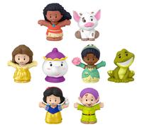 Fisher-Price Little People Toddler Toys Disney Princess Story Duos 8-Piece Figure Set for Pretend Play Kids Ages 18+ Months (Amazon Exclusiv
