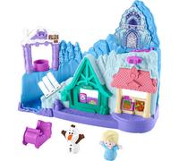 Fisher-Price Little People Toy Toy Disney Frozen Arendelle Sledding Adventures Juega con figuras para el juego de simulacros de ms de 18 meses