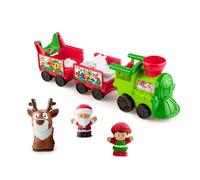 Fisher-Price Little People - Tren Musical de Navidad con Figuras de Elfo y Renos de Papá Noel para niños a Partir de 1 año (Exclusivo de Amazon)