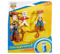 Fisher-Price Mattel Imaginext , Disney Toy Story 4 Pack Aventuras Figuras Woody y Forky, Juguetes Niños +3 Años