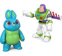 Mattel Imaginext Disney Toy Story 4 Pack de 2 Figuras Buzz Lightyear y Bunny, Juguetes Niños +3 Años (GBG91)