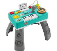 Fisher Price - Mesa de mezclas DJ musical con actividades, luces y sonidos ㅤ