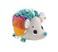 Fisher-Price Newborn Toy Cuddle ‘n Snuggle Hedgehog Plush with Sounds and Textur