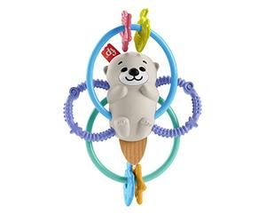 Fisher-Price Nutria Anillos mordedores, Juguete para bebés +3 Meses (Mattel HJW12)