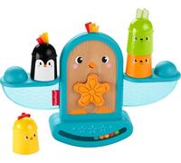 Fisher - Price Pájarito Apila y Suena, juguete apilable con sonajeto bebés +6 meses (Mattel GJW26)