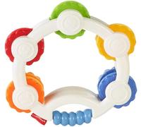 Fisher-Price Pandereta sorpresas, juguete musical para bebé +3 meses (Mattel BLT37)