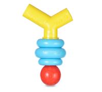 Fisher-Price para mascotas Stack N' Relax juguete masticable resistente para la denticin para cachorros | Juguete para Masticar para Cachorros J