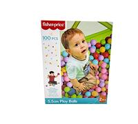 Fisher-Price - Pelotas de juego de 5,5 cm, paquete de 100 unidades