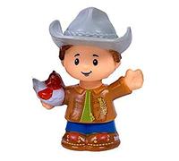 Fisher-Price Pieza de repuesto Little People Caring for Animals Farm Zoo Safari Friends Playset DWC31 y CHJ51 - Figura de vaquero de repuesto