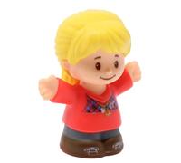 Fisher-Price Pieza de repuesto para colección Little People, aeropuerto, escuela, zoológico, tren o casa de muñecas, GJL17, figura rubia de repuesto
