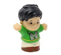 Fisher-Price Pieza de repuesto para colección Little People Safari Zoo Parks Playground Dollhouse Playset DFV59 - Figura de repuesto de Ranger Guide Zookeeper Koby con prismáticos