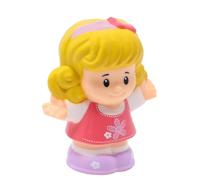Fisher-Price Pieza de repuesto para colección Little People Surprise & Sounds Home Dollhouse DFN41 - Figura de repuesto de hermana pequeña rubia