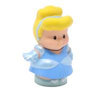 Fisher-Price Pieza de repuesto para colección Little People Talking Princess Palace Castle Playset X6031 - Figura de Cenicienta de repuesto vestida de azul - Base de castillo parlante