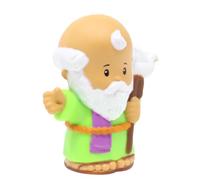 Fisher-Price Pieza de repuesto para Little People Coleccionable, Arca de Noé, zoológico, safari, animales de la selva, JLV11, figura de repuesto de Noah