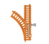 Fisher-Price Pieza de repuesto Thomas & Friends Trackmaster Builder Bucket Playset FXX69 - Repuesto naranja TL pista izquierda