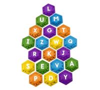 Fisher-Price Piezas de repuesto Think & Learn Seek & Spell Penguin Playset FBR84 - Incluye 26 letras