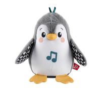 Fisher-Price Pingüino Anda y aletea Peluche Que anda con música, Juguete para be