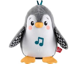 Fisher-Price Pingüino de Peluche Aletea y tambalea | Juguete para tiempo boca abajo, música y movimiento, juego sensorial a partir de 0 meses
