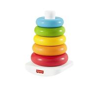Fisher-Price Pirámide Balanceante Eco, Juguete para bebé mayor a 6 meses, Multicolor