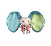 Fisher-Price Planet Friends Elefantito adorable orejas grandes Juguete sensorial para bebé recién nacido, fabricado con un 90% de plástico reciclado y embalaje certificado FSC, 3+ meses (Mattel HKD63)