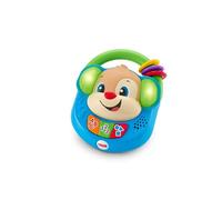 Fisher-Price Player Sing & Learn-Laugh Reproductor de música Canta y Aprende-Juguete electrónico Ridi 6-36 Meses, Multicolor, 3 (Mattel FPV06)