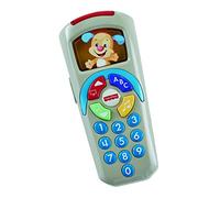 Fisher-Price Ríe y Aprende Mando a Distancia Perrito, Juguete electrónico de Aprendizaje para bebé +6 Meses, Versión: Italiano, DLD33