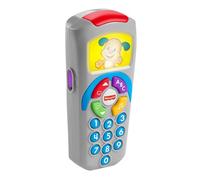 Fisher-Price Ríe y Aprende Mando a Distancia Perrito, Juguete electrónico de Aprendizaje para bebé +6 Meses, Versión: Francés, HXB87