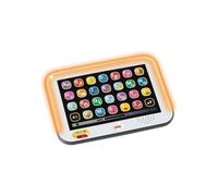 Fisher-Price Ríe y Aprende Mi Primera Tablet, Juguete electrónico Educativo con Luces y Sonidos para bebé +1 año, Versión: Francés, HXB67