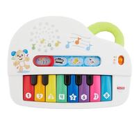 Fisher-Price Ríe y Aprende Piano Musical, Juguete con música y Sonidos para bebé +6 Meses, Versión: Inglés, GFK04