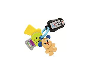 Fisher-Price Ríete y aprende Llaves Contar y Ve, con Canciones y mordedoras, Juguete para niños 6+ Meses, GRF22