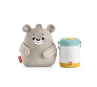 Fisher-Price Sensimals Osito peluche de cuna con proyector para bebé con música, luces y sonidos luciérnagas relajantes para la hora de dormir (Mattel GRR00)