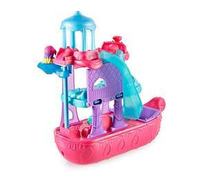 Fisher-Price Shimmer & Shine - Barco mágico de los muñecos genios (Mattel FHP02)