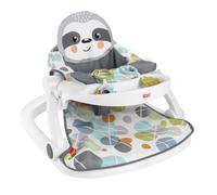 Fisher-Price - Silla infantil portátil para asiento de piso con bocadillo, diseño de juguetes y asiento de asiento suave, bonito