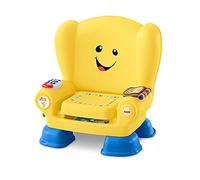 Fisher-Price Silla Laugh & Learn Smart Stages, Juguete Musical Interactivo para niños pequeños, Amarilla, Versión: Italiano, HBB71