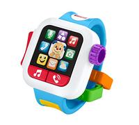 Fisher-Price Smartwatch Hora de Aprender, Juguete con música y luz para niños + 6 Meses (Mattel GNK88)