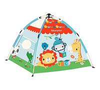 DQB DeQUBE Fisher Price-Tienda Infantil Plegable XL-con Canasta Lateral y 20 Bolas-Dimensiones 64x42x82cm (Deqube 920D00175)