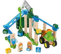 Fisher-Price Wonder Makers Centro de reciclaje, juguetes construcción niños +3 años (Mattel GFJ12)