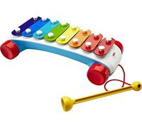 Fisher-Price Xilófono de Arrastre, Juguete Musical de Gateo bebés +1 año (Mattel CMY09)