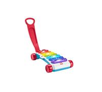 Fisher-Price Xilófono gigante, juguete musical con luces y sonidos para aprendes letras, números y formas, regalo para bebé +9 meses, Versión: Alemán, HJK32