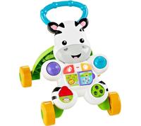 Fisher-Price- Zebra de Juguete, Multicolor (Mattel 900 DLF00)