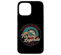 Fisherman Funny Fishing Legends Club Official Fisherman Mens Carcasa para iPhone 13 Pro MAX