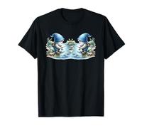 Fisherman Gnome Grandpa On The River For Fishing Buddies Camiseta